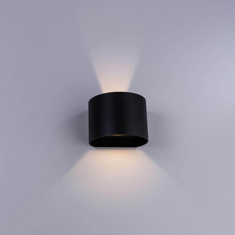 Картинка Уличный настенный светодиодный светильник Arte Lamp Rullo A1415AL-1GY