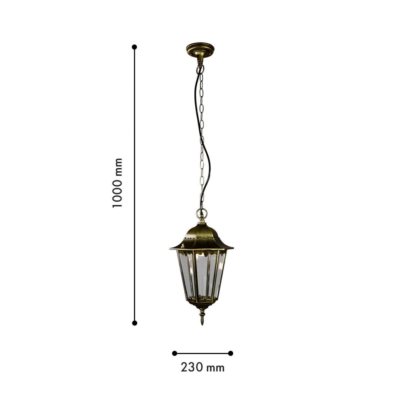 Дополнительная картинка Уличный подвесной светильник Favourite London 1808-1P