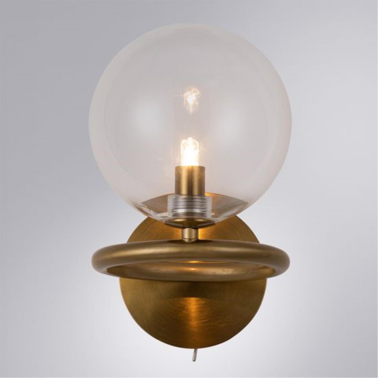 Дополнительная картинка Настенный светильник Arte Lamp ALBUS A7780AP-1AB