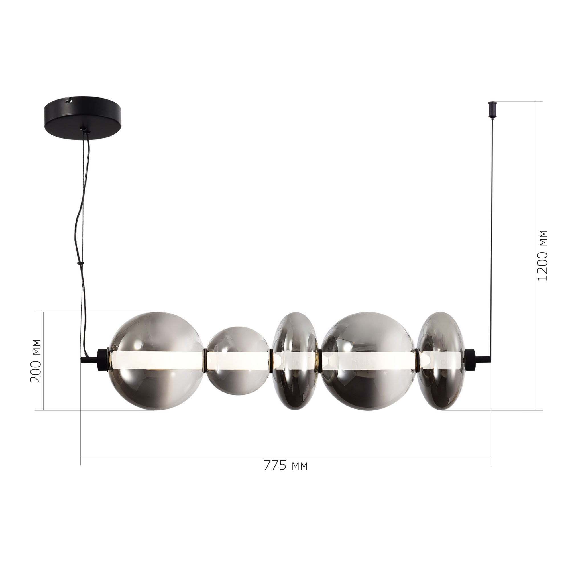Картинка SL6119.413.40 Люстра ST-Luce 