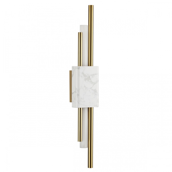 Декоративные настенные 4359/10wl midcent odl23 175 белый мрамор/золотистый металл настенный светильник ip20 led 10w 655лм 3000k marmi, доставка по Казахстану Декоративные настенные 4359/10WL MIDCENT ODL23 175 белый мрамор/золотистый металл Настенный светильник IP20 LED 10W 655Лм 3000K MARMI, доставка по Казахстану