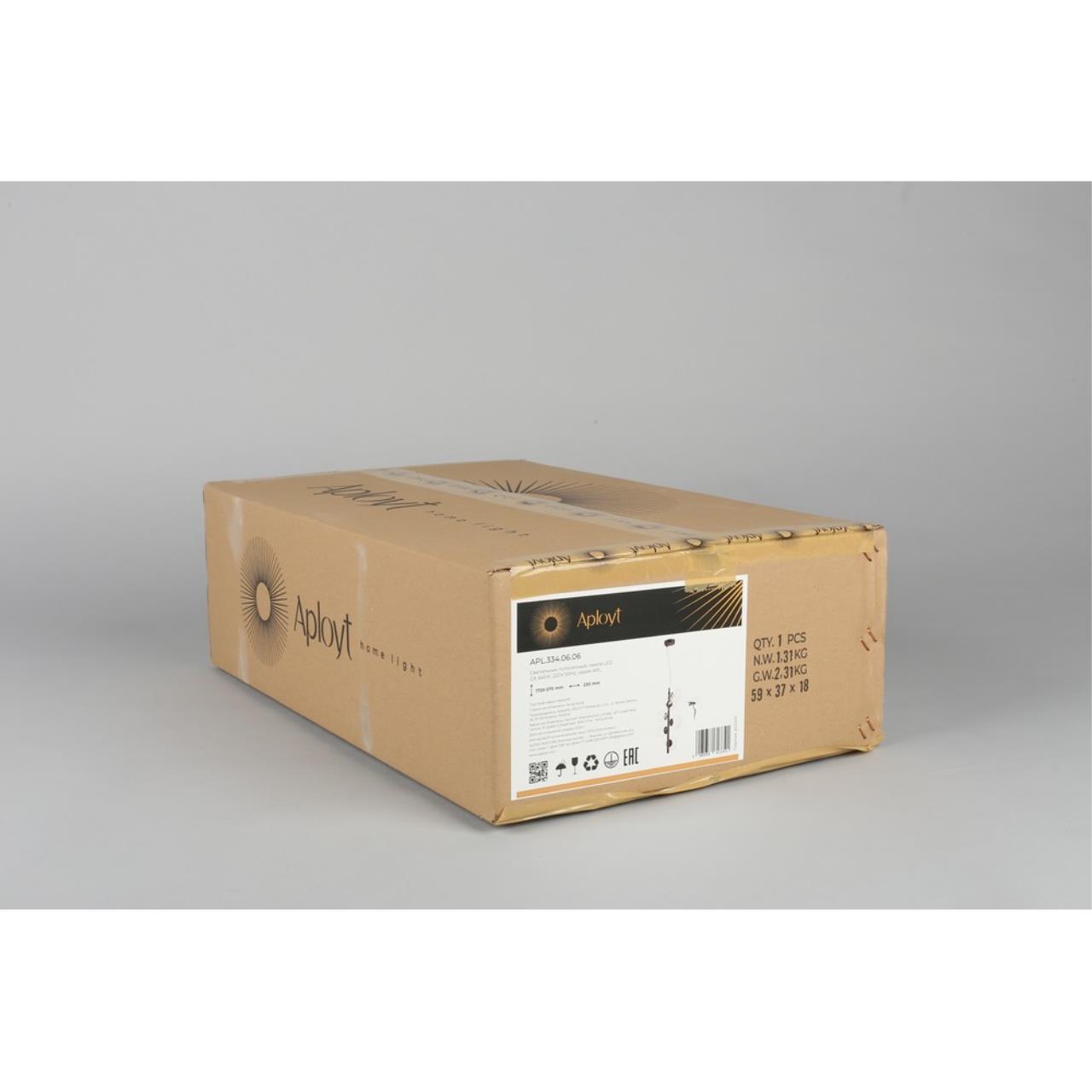 Картинка APL.334.06.06 Светильник подвесной Aployt Feliche