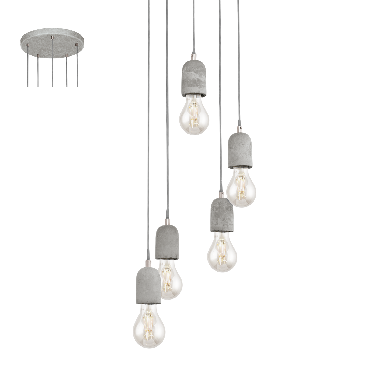 Картинка Подвесная люстра Eglo Silvares 95524