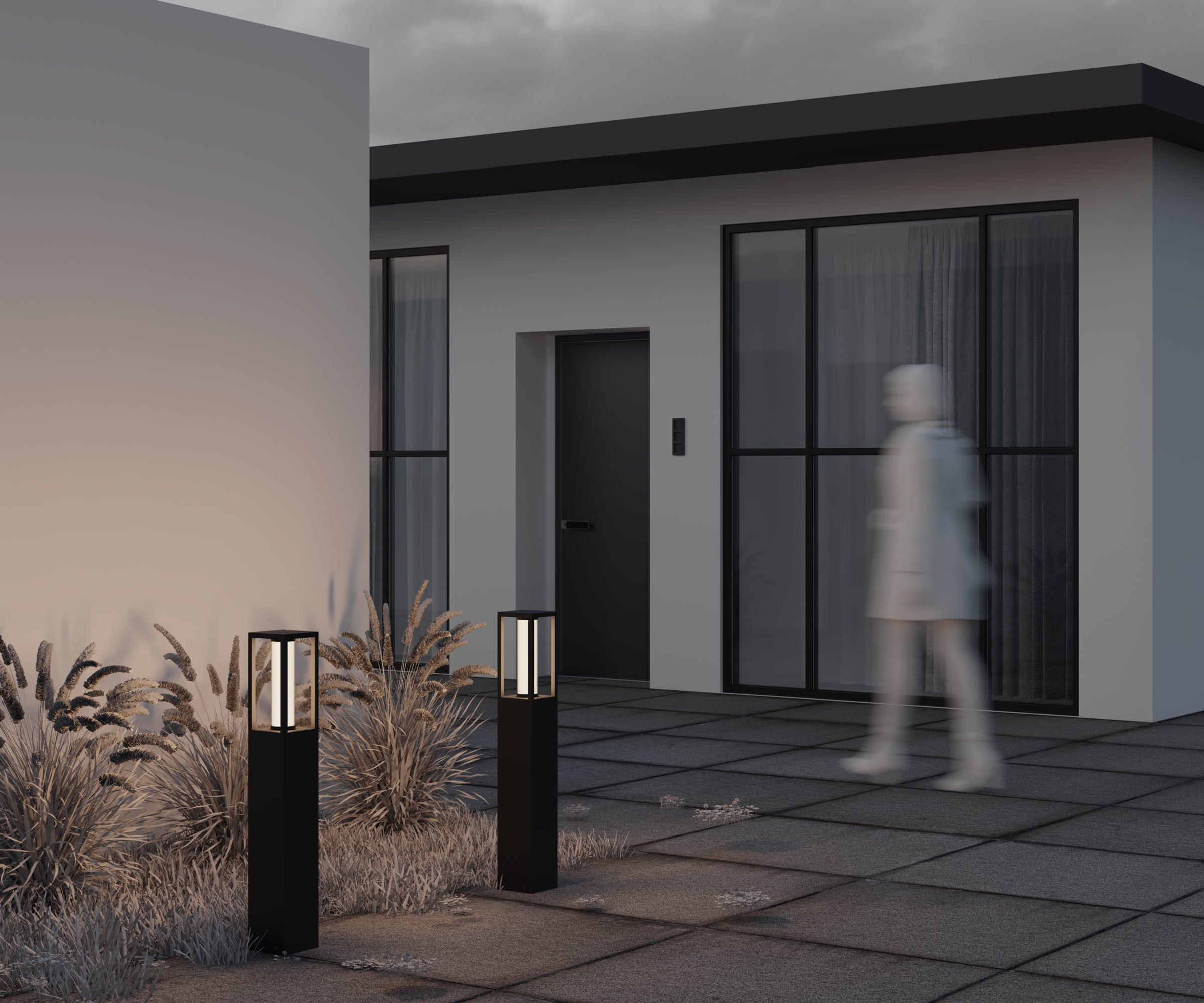 Дополнительная картинка Ландшафтный светильник Outdoor O480FL-L12B3K1