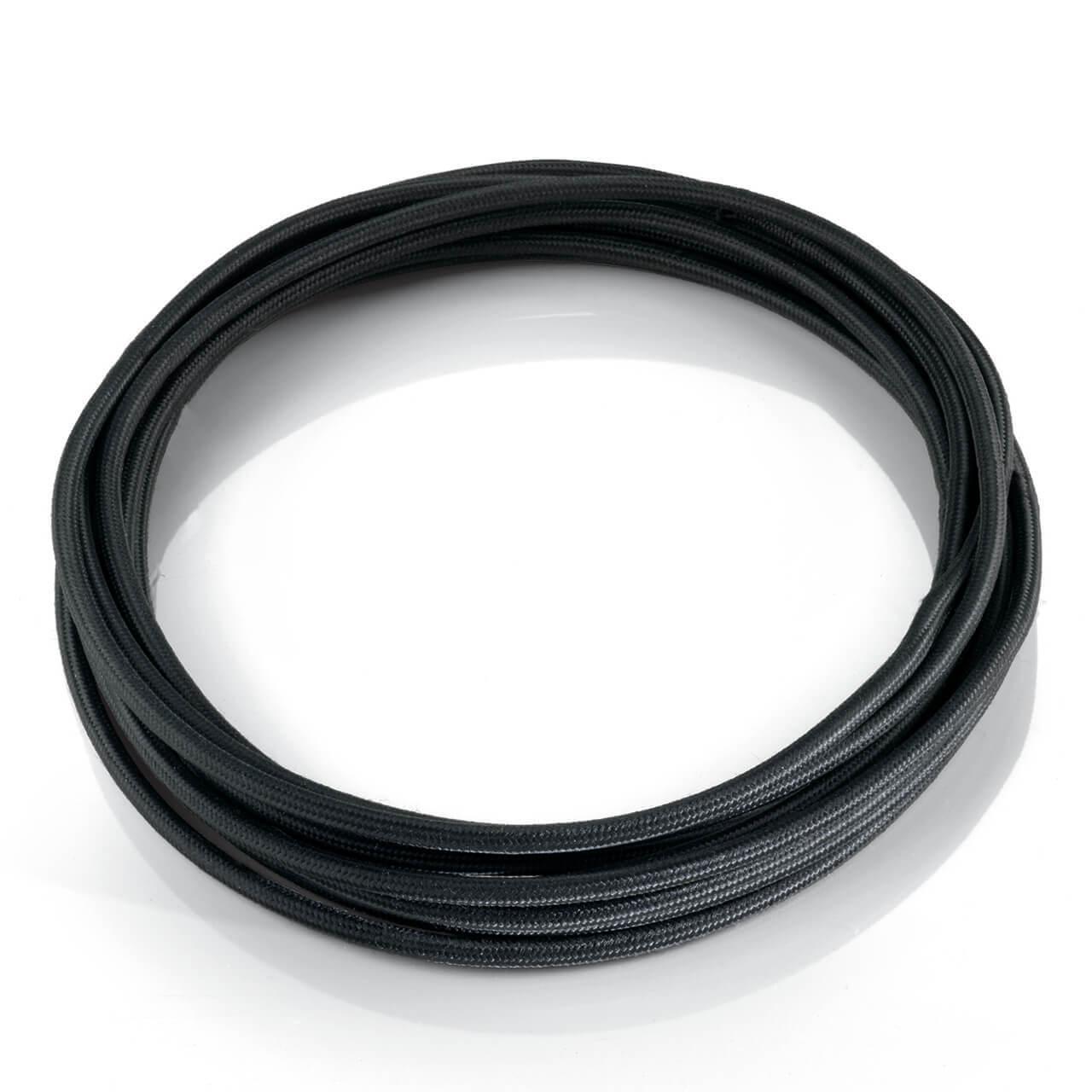 КАБЕЛЬ В ОПЛЕТКЕ IDEAL LUX CAVO TESSUTO NERO (1m) 128832 