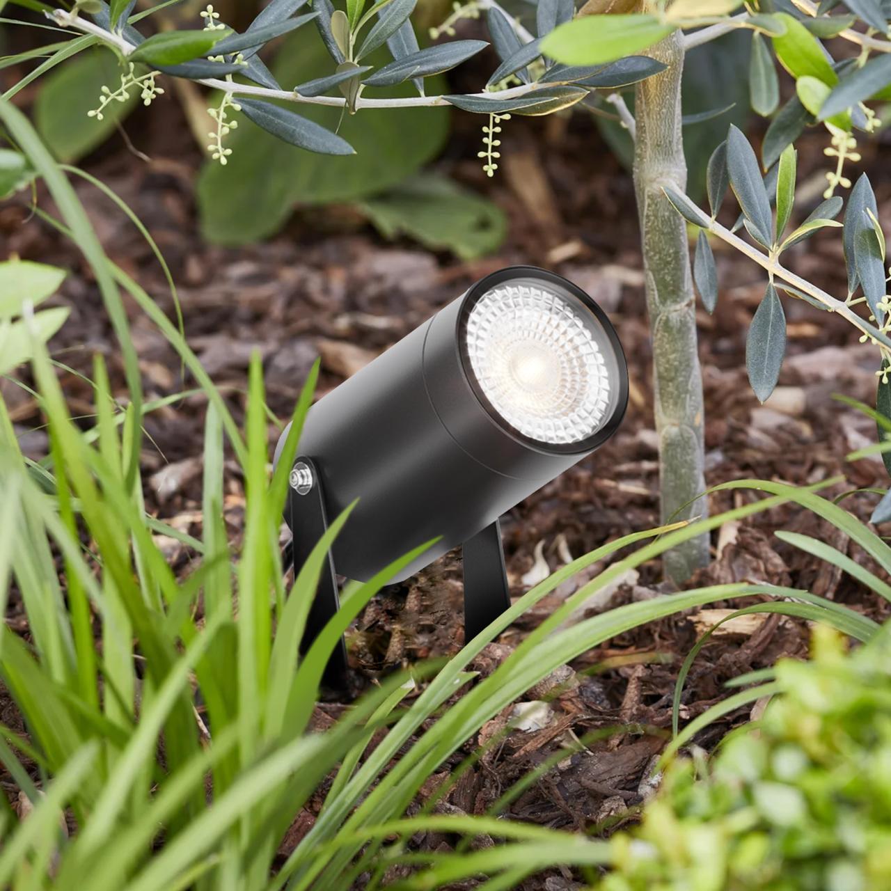 Дополнительная картинка Ландшафтный светильник Maytoni Scope O025FL-01B