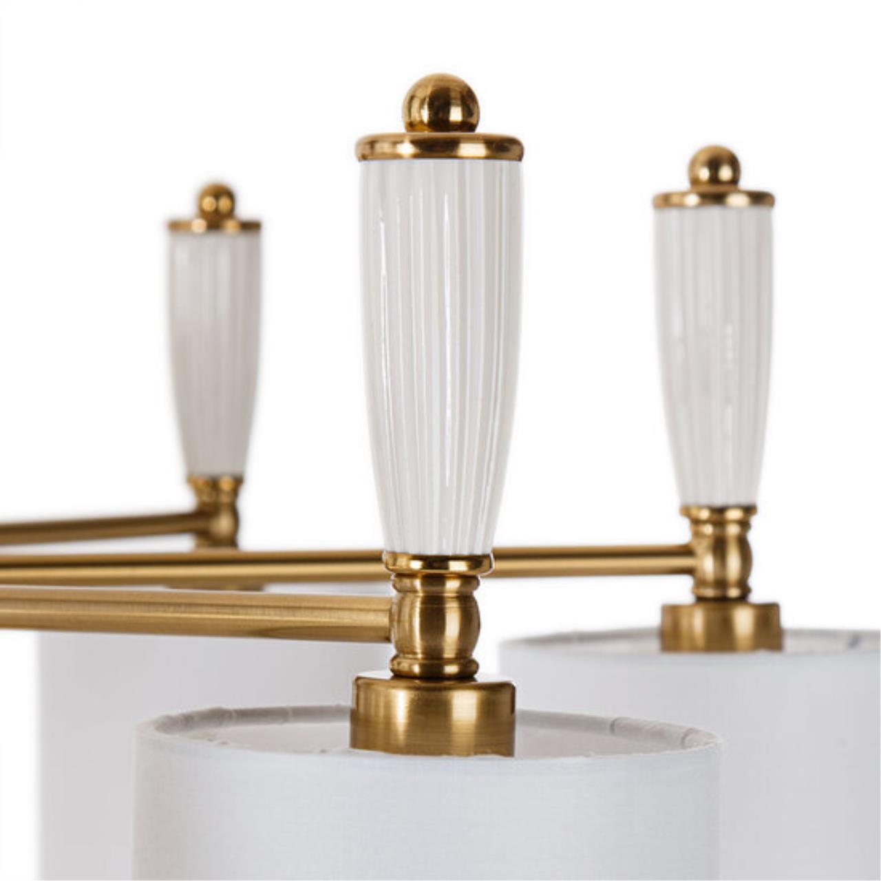 Люстра на штанге Arte Lamp WAVERLEY A4102PL-8PB — фото 3
