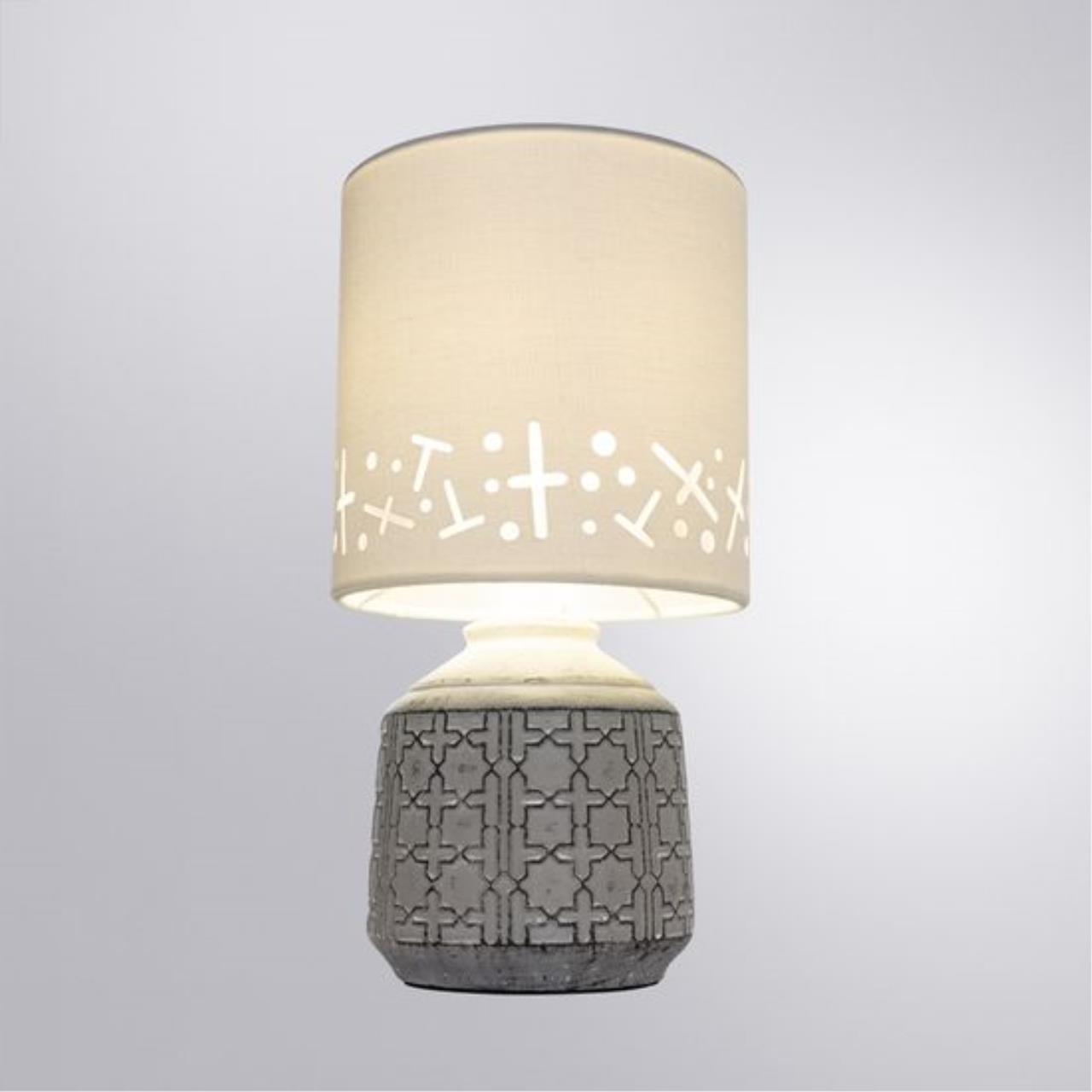 Картинка Настольная лампа Arte Lamp Bunda A4007LT-1GY