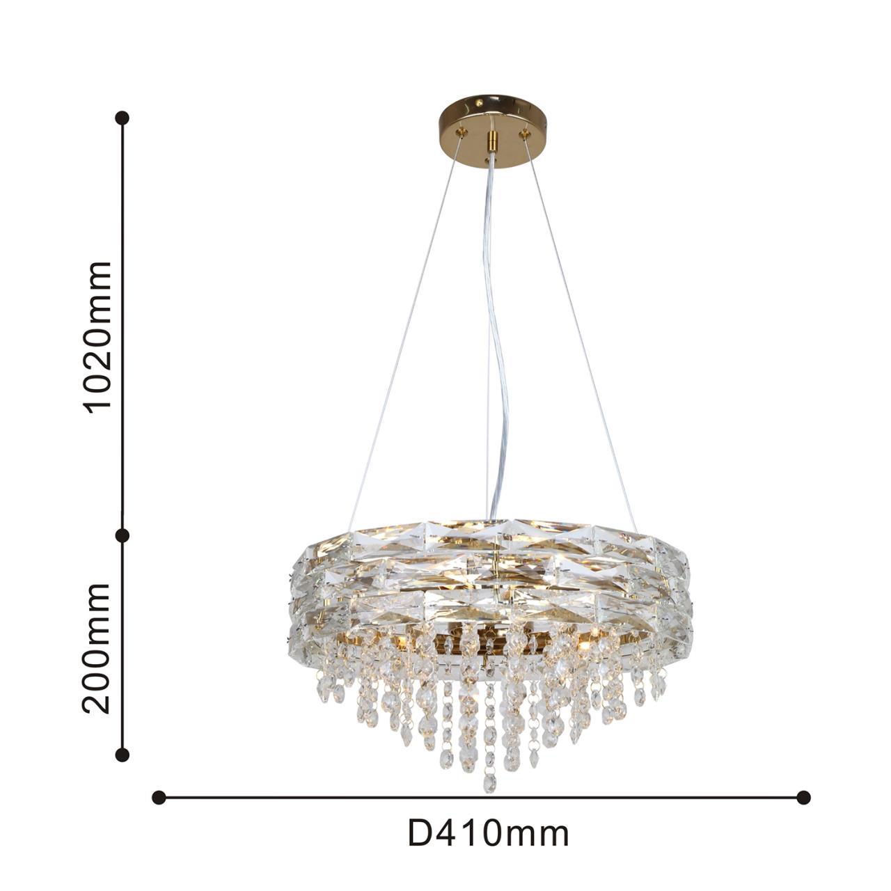 Картинка Подвесная люстра Icicle 4251-6P