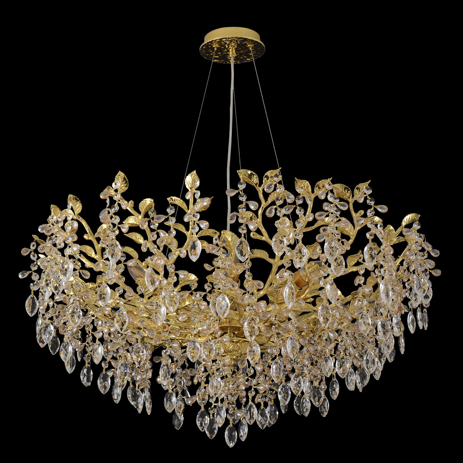 люстра crystal lux eden crystal lux 3870/310, доставка по Казахстану 