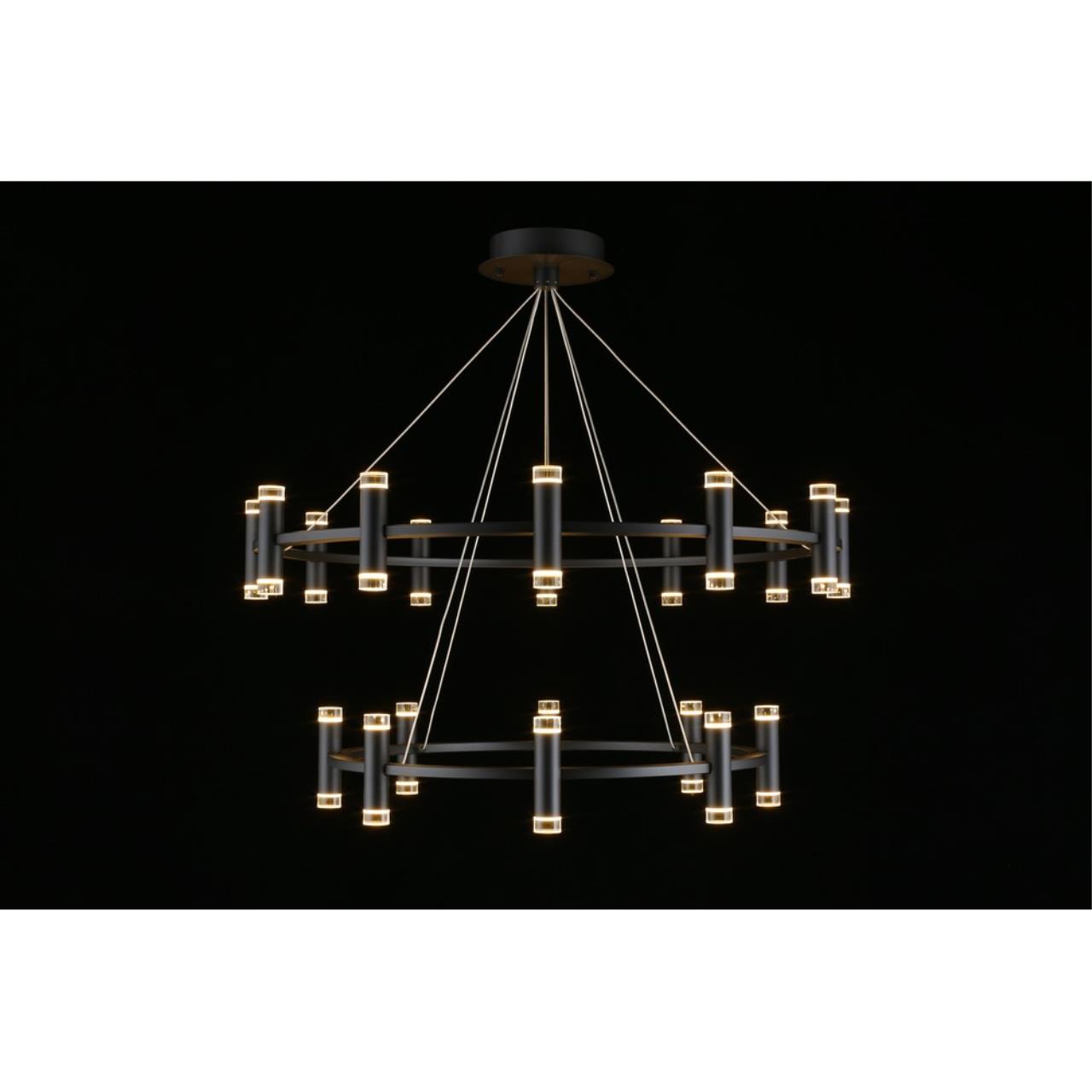 Картинка Подвесная светодионая люстра Aployt Klarcia APL.037.03.200