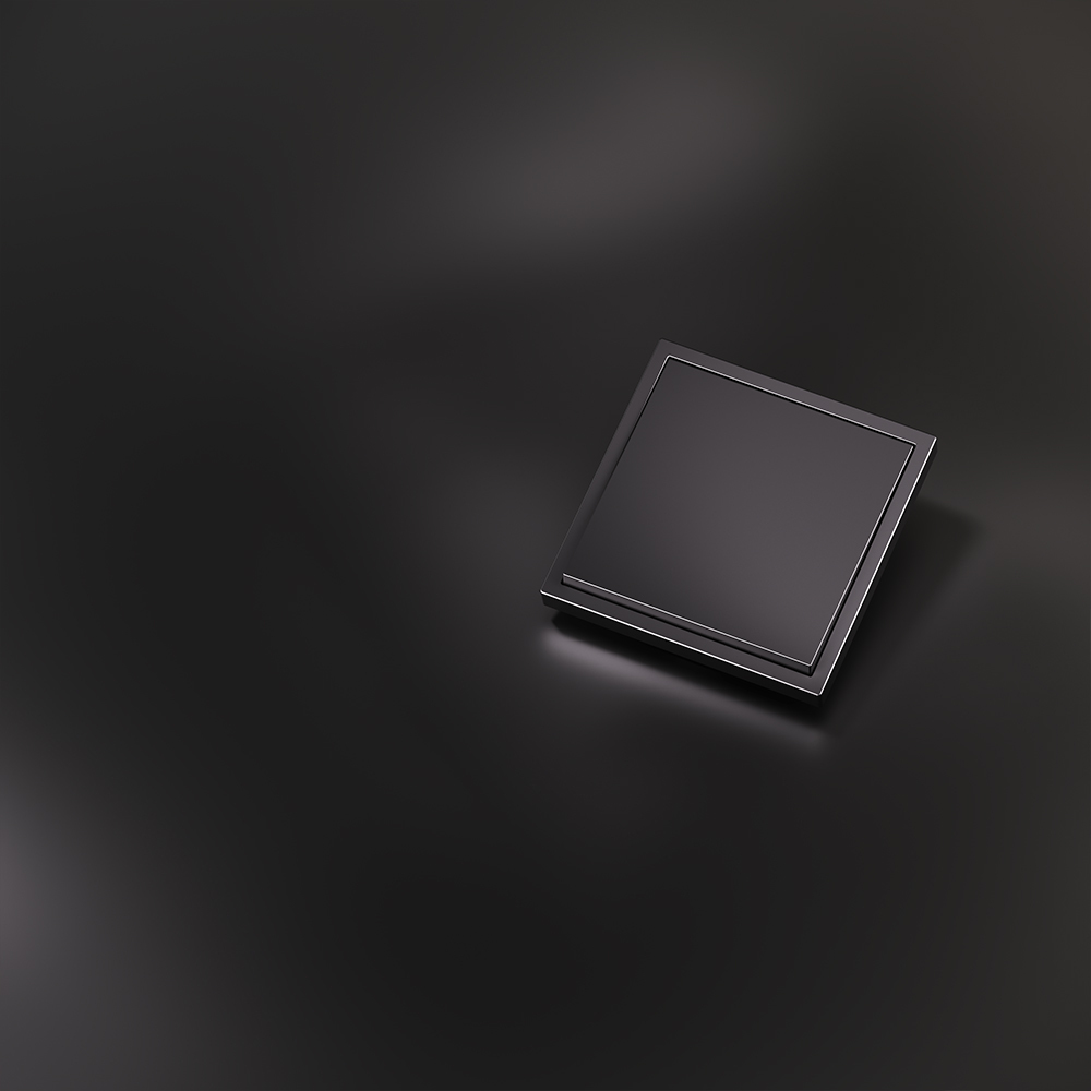 Картинка Клавиша для выключателя/переключателя одноклавишного, S70 Metal (антрацит)