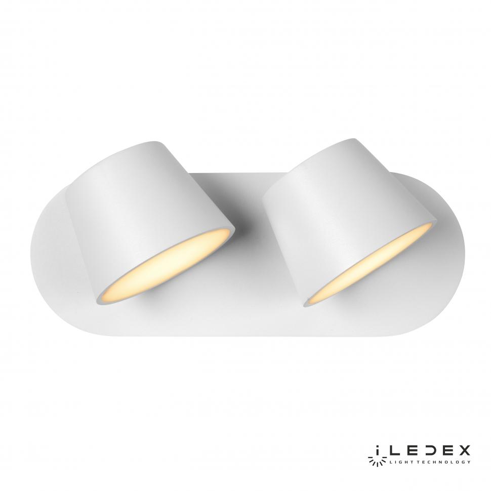 Картинка Настенный светильник iLedex Flexin W1118-2AS 3000K Белый