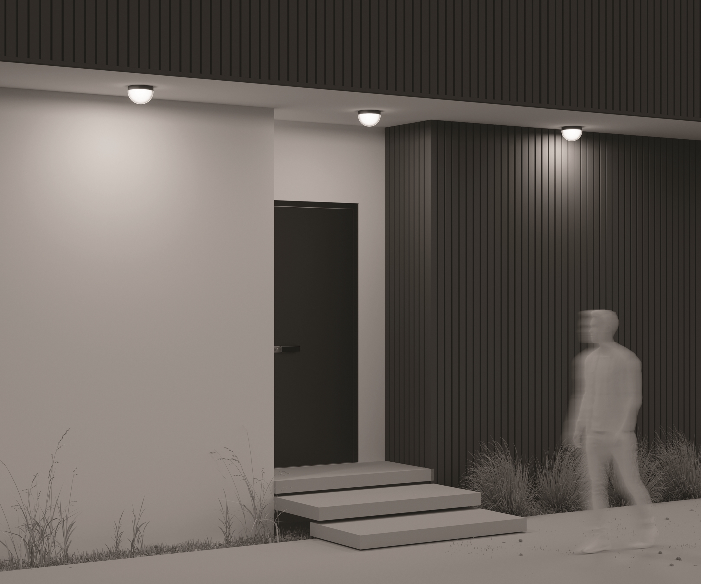 Дополнительная картинка Потолочный светильник Outdoor O438CL-L12GF3K