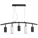 lr735373862 люстра rullo 5х50w gu10 черный - белый  571735 - 214437-3 - 214486-2, доставка по Казахстану 