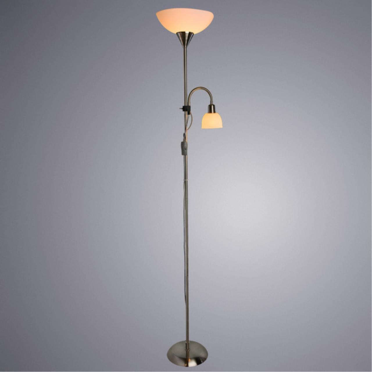 Дополнительная картинка Торшер Arte Lamp Duetto A9569PN-2SS