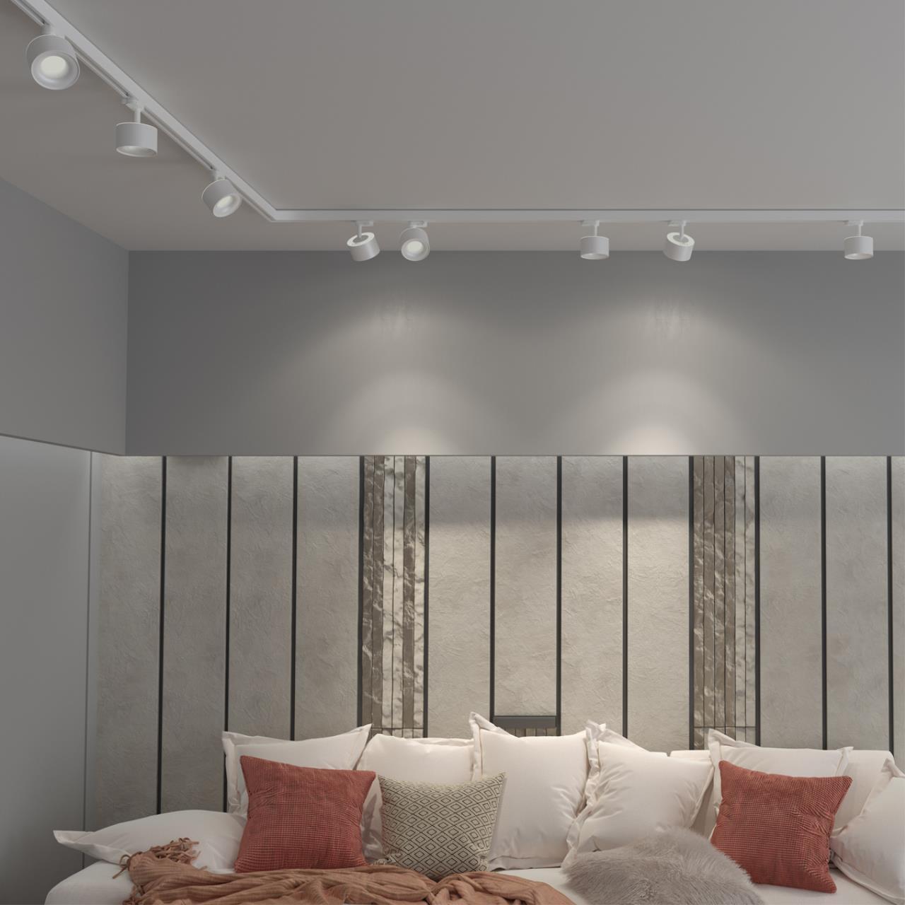 Дополнительная картинка Трековый светодиодный светильник Novotech Port Giro 358976