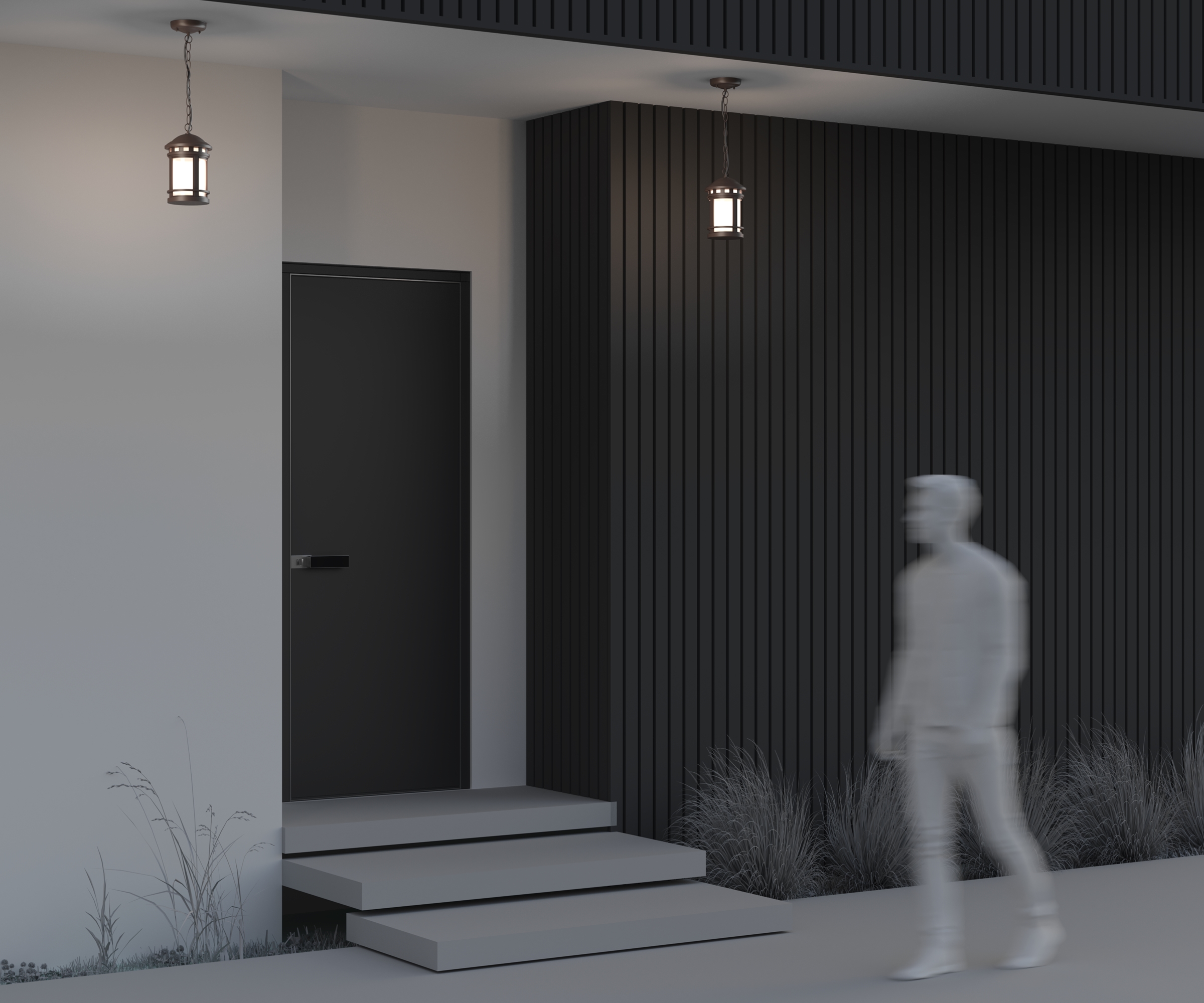 Дополнительная картинка Уличный подвесной светильник Maytoni Salamanca O031PL-01BR