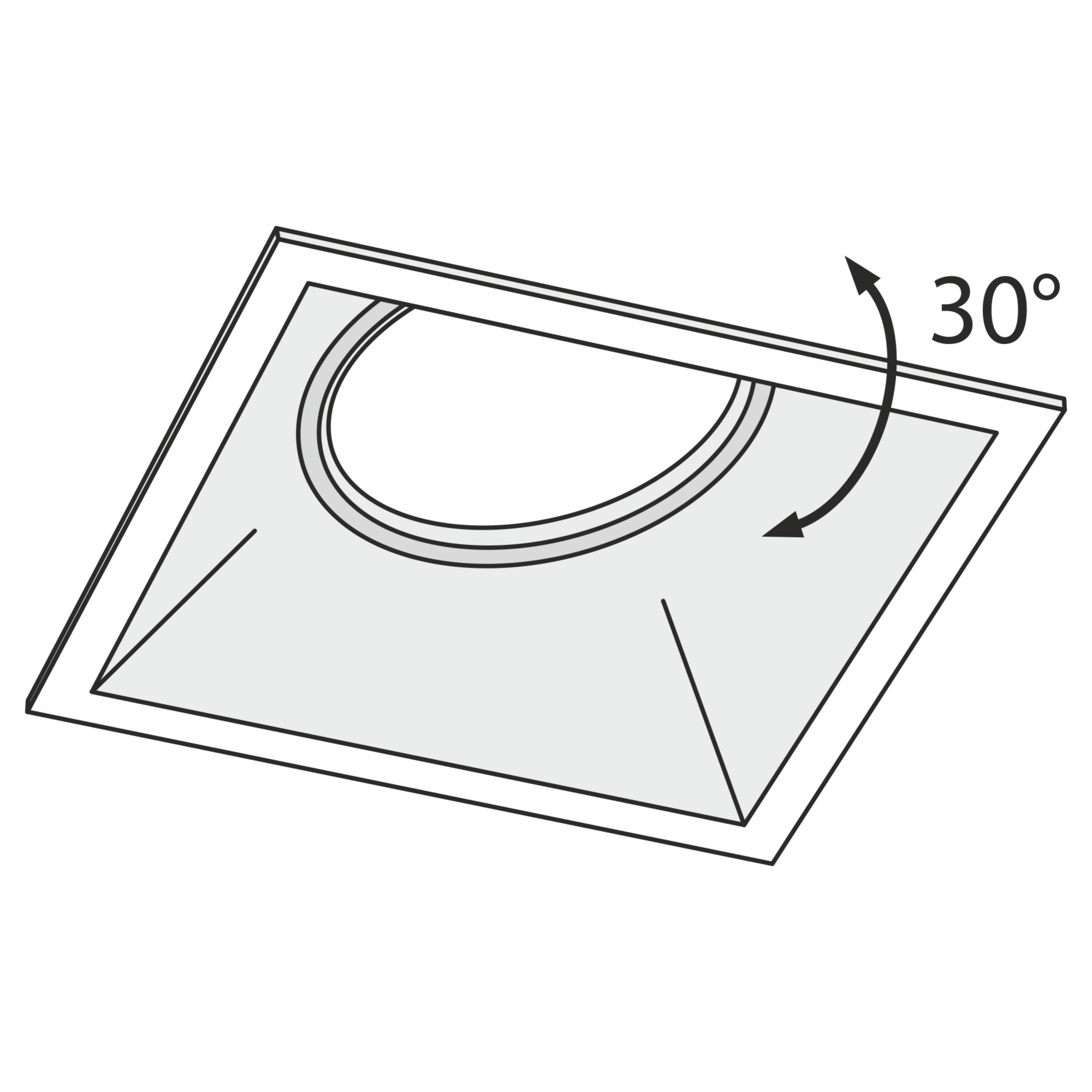 Дополнительная картинка Встраиваемый светильник Maytoni Dot DL029-2-01W