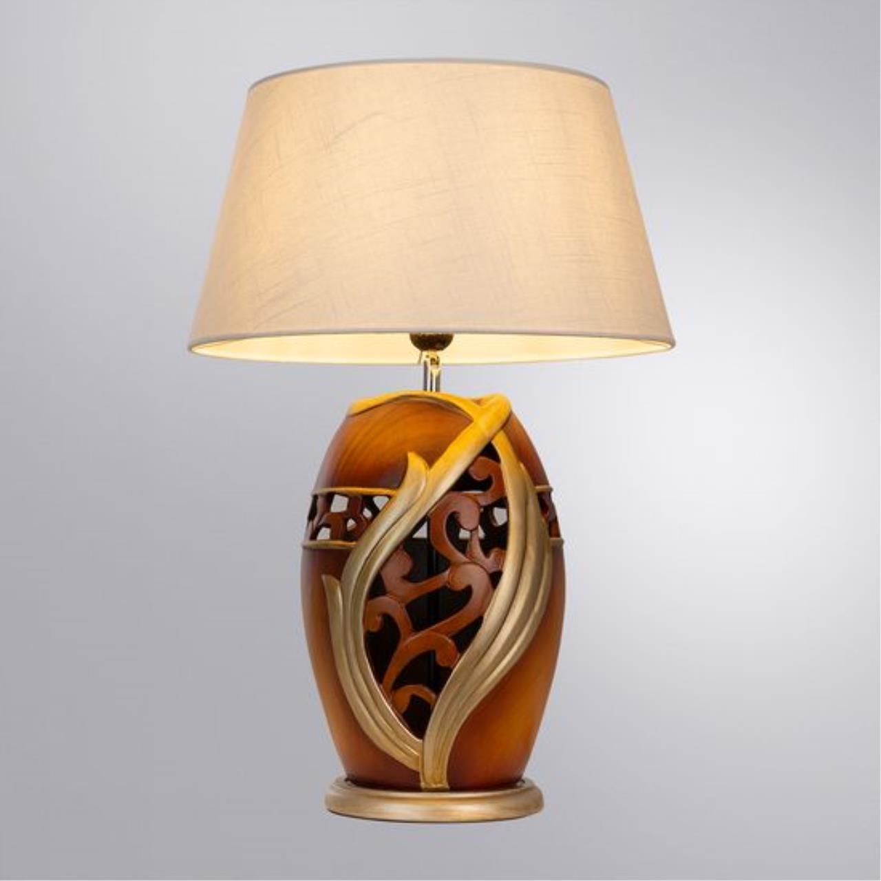 Дополнительная картинка Настольный светильник Arte Lamp RUBY A4064LT-1BR