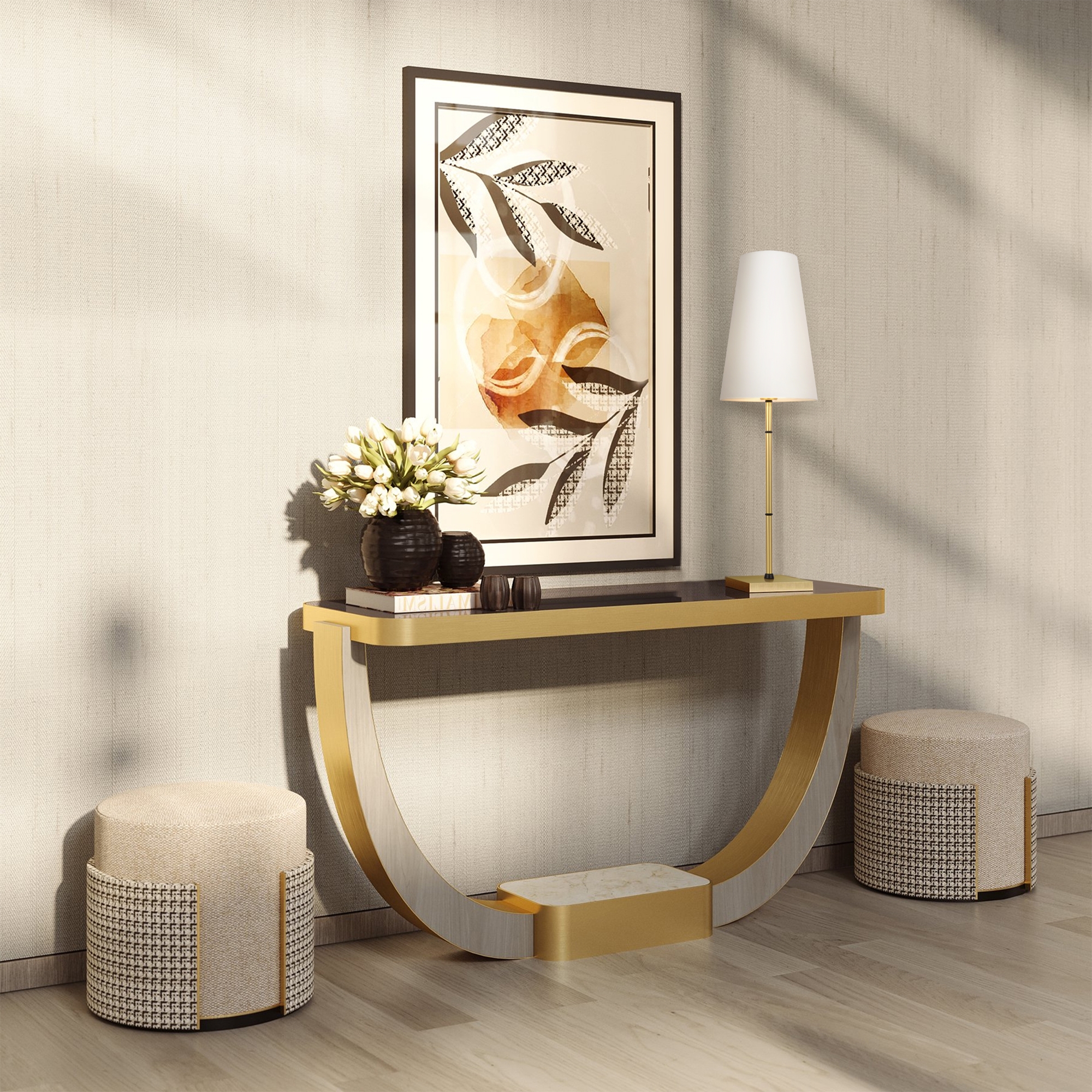 Дополнительная картинка Настольная лампа Maytoni Zaragoza H001TL-01BS