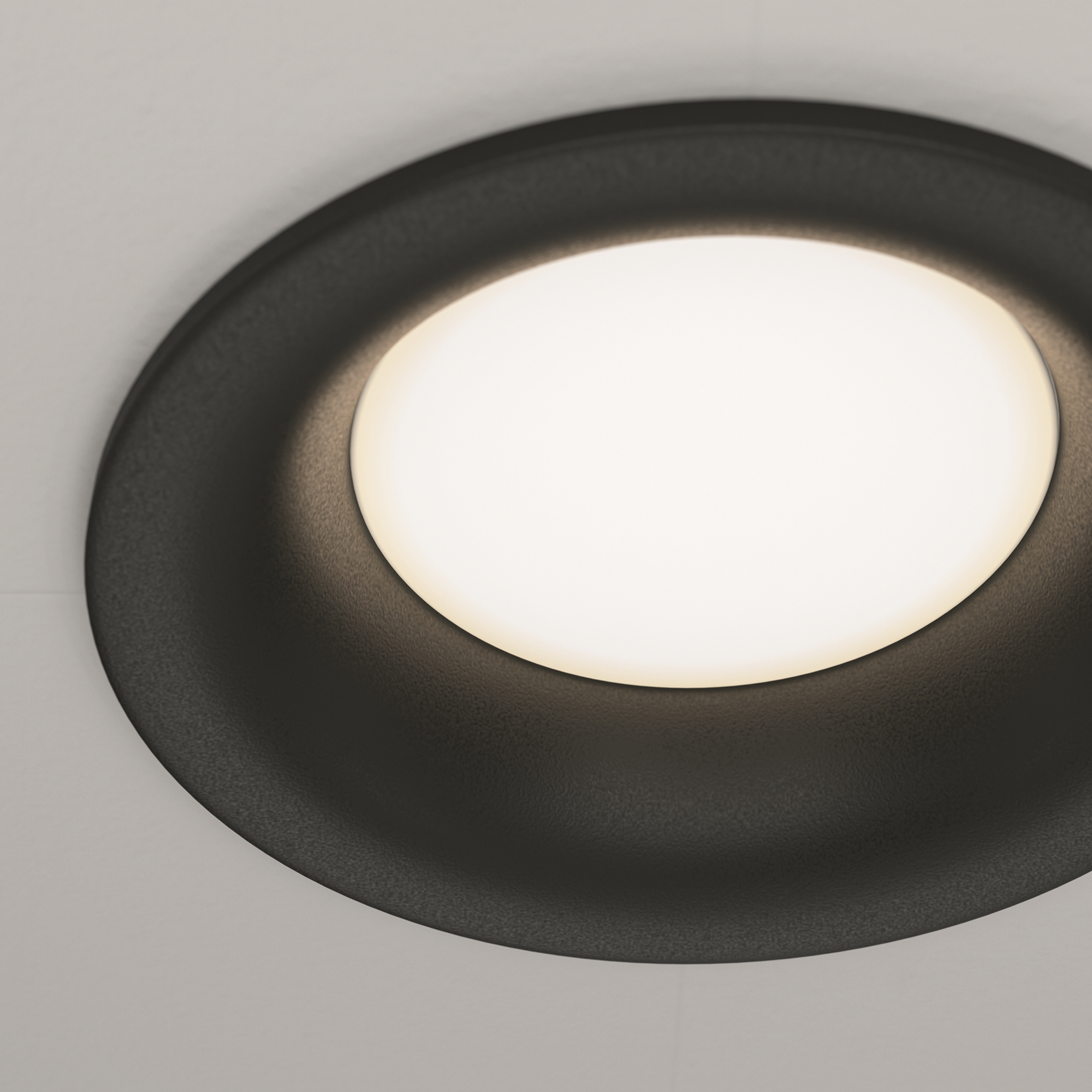 Дополнительная картинка Встраиваемый светильник Maytoni Slim DL027-2-01B