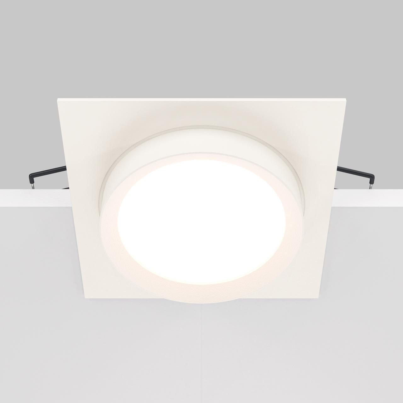 Дополнительная картинка Встраиваемый светильник Technical DL086-GX53-SQ-W