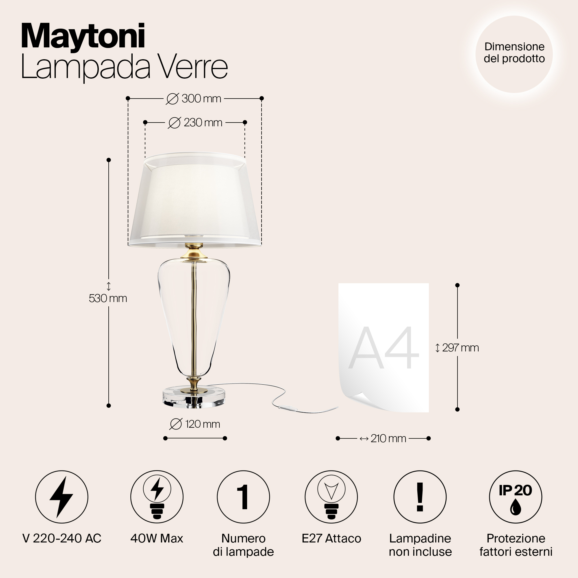 Дополнительная картинка Настольный светильник Maytoni Z005TL-01BS