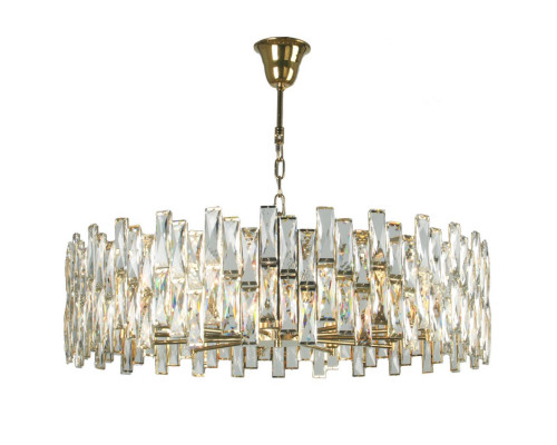 newport 10120 10123+9/c gold , люстра, gold clear crystal d85*h26 cm e14 12*40w, доставка по Казахстану 