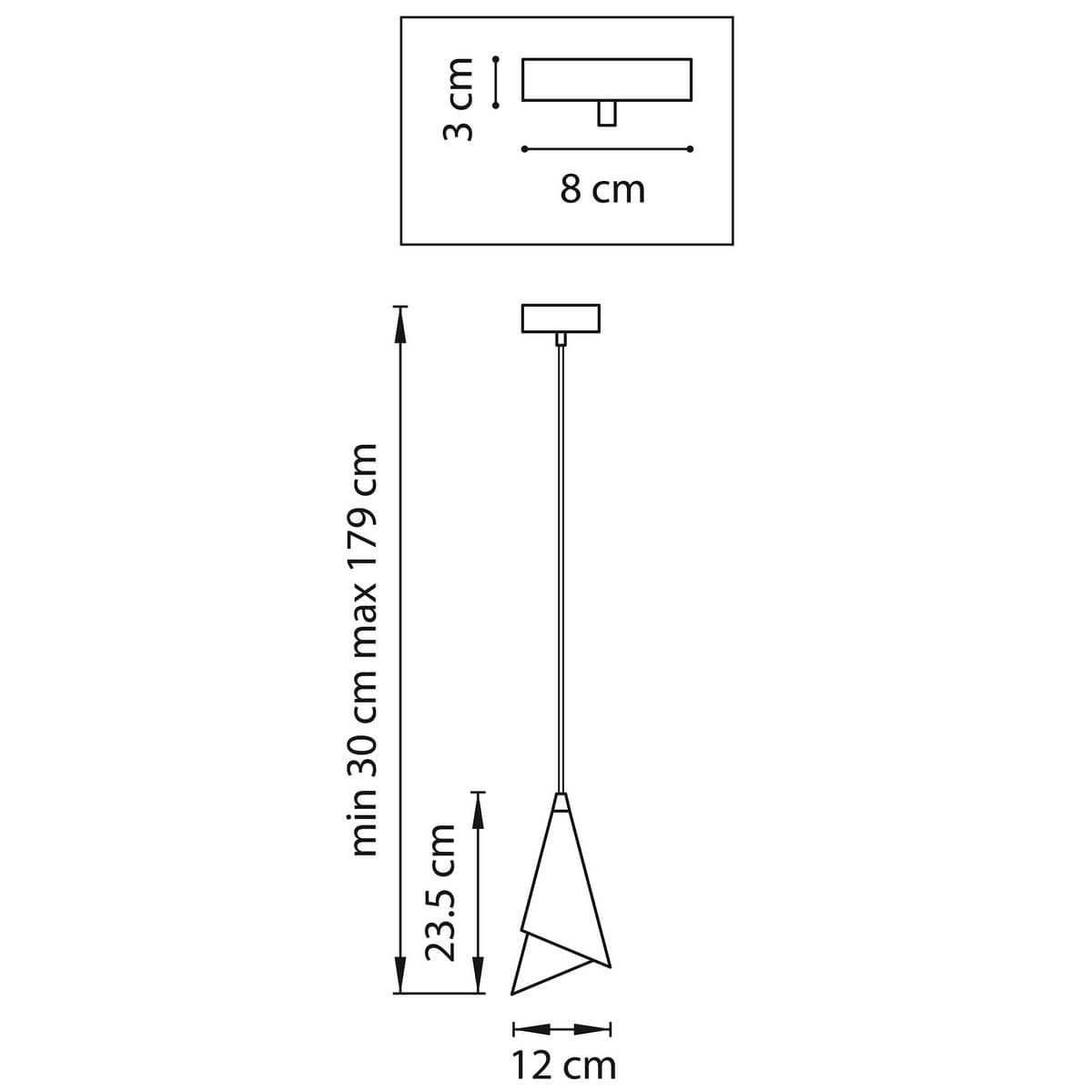 Картинка Подвесной светильник Lightstar Cone 757010