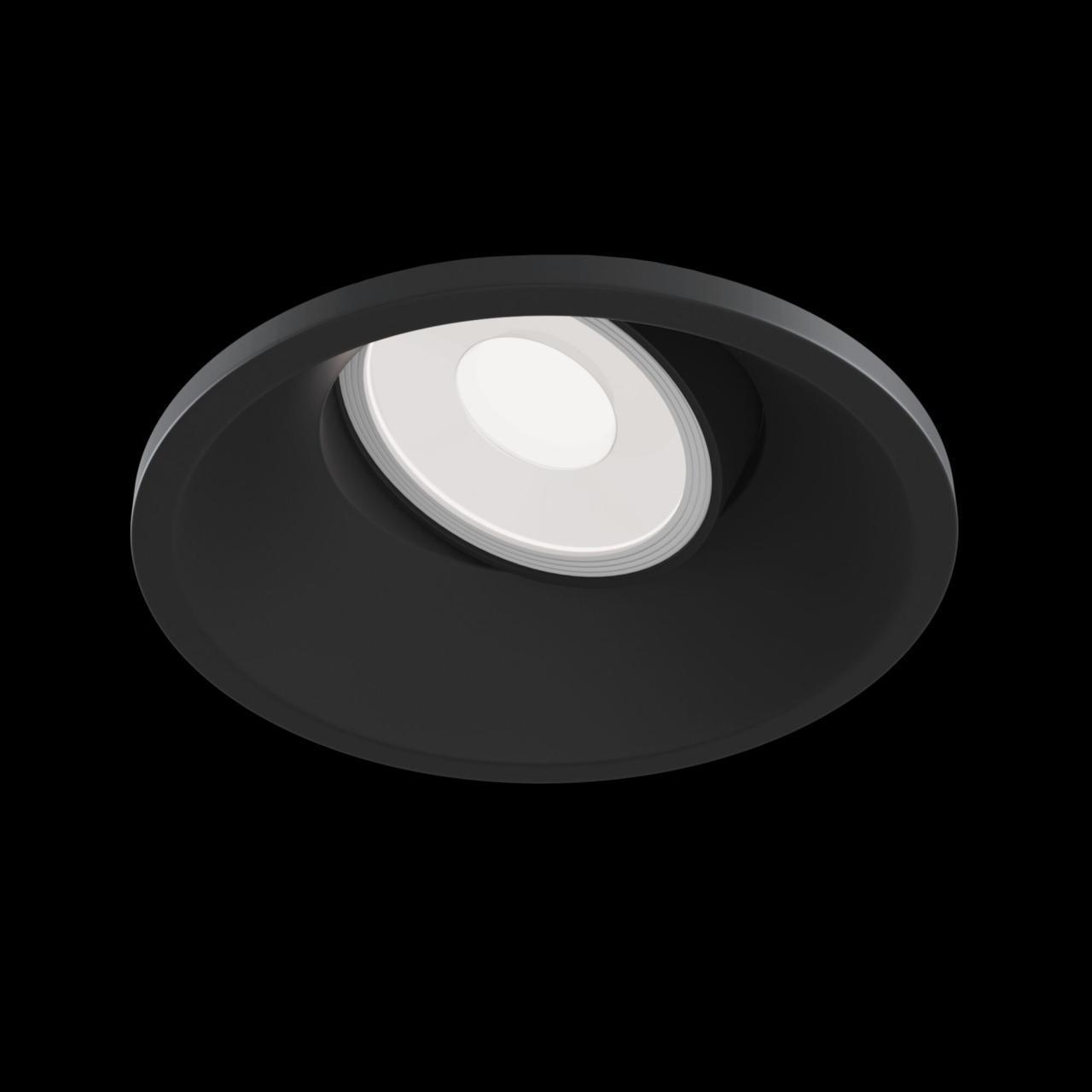 Дополнительная картинка Встраиваемый светильник Maytoni Dot DL028-2-01B