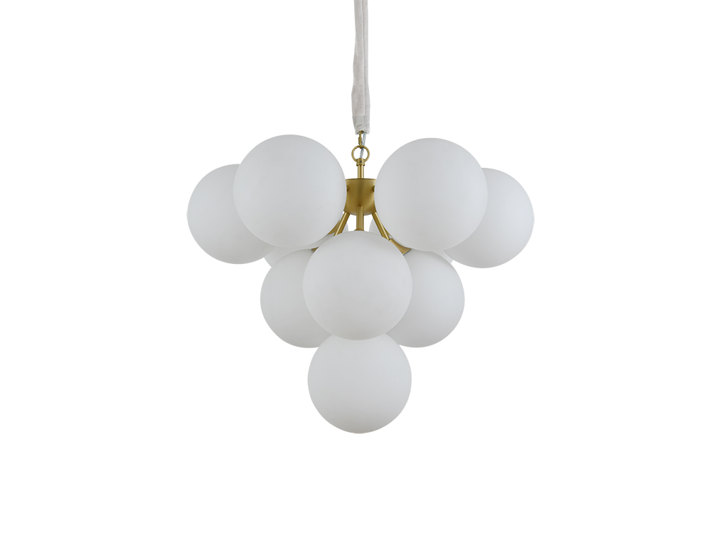 люстры newport 3840 3840/68 с brass , люстра , brass glass matt white d68*h53/150 cm е14 10*60w, доставка по Казахстану 