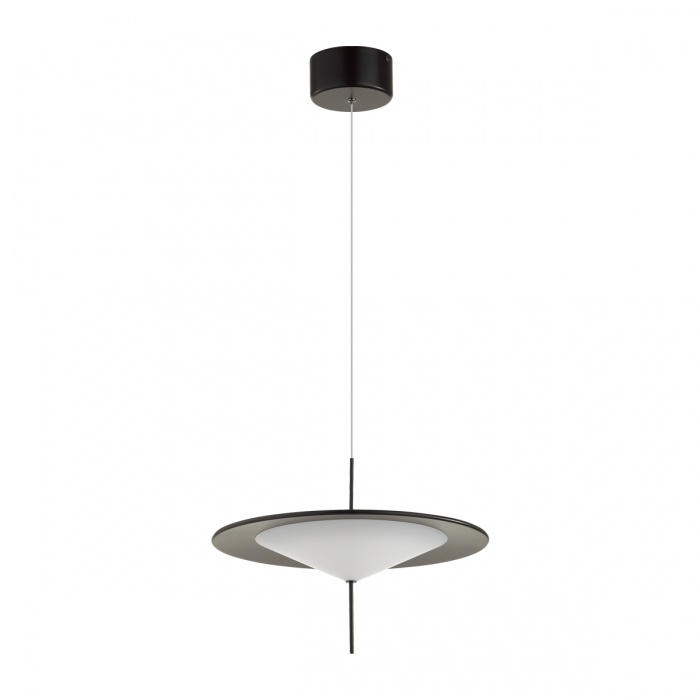 5012/16l l-vision odl23 281 черный/белый матовый металл/акрил подвес led 16w 3000k steka, доставка по Казахстану 