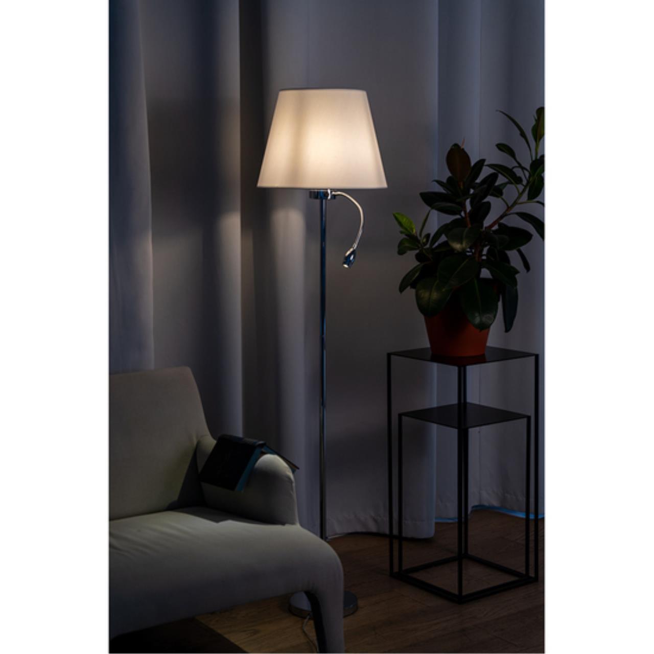 Дополнительная картинка Торшер Arte Lamp Elba A2581PN-2CC
