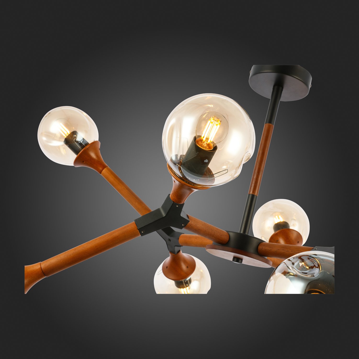 Дополнительная картинка Потолочная люстра Evoluce Raquel SLE109402-08