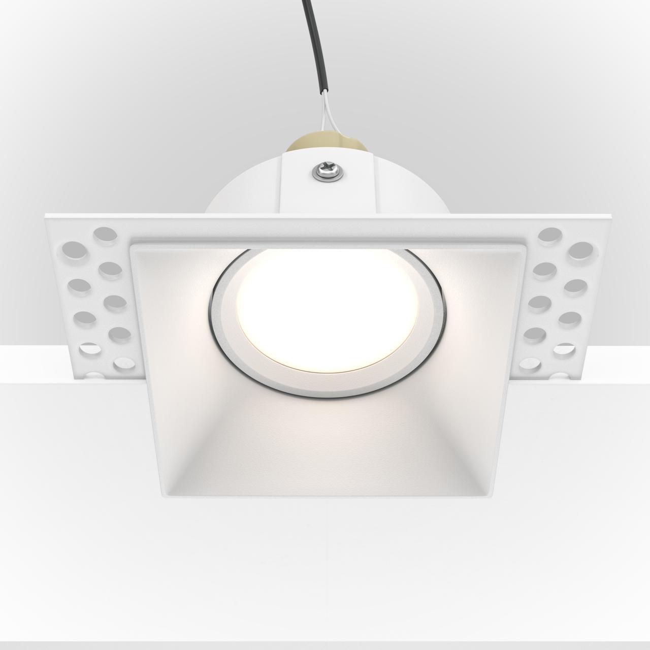 Дополнительная картинка Встраиваемый светильник Technical DL042-01-SQ-W