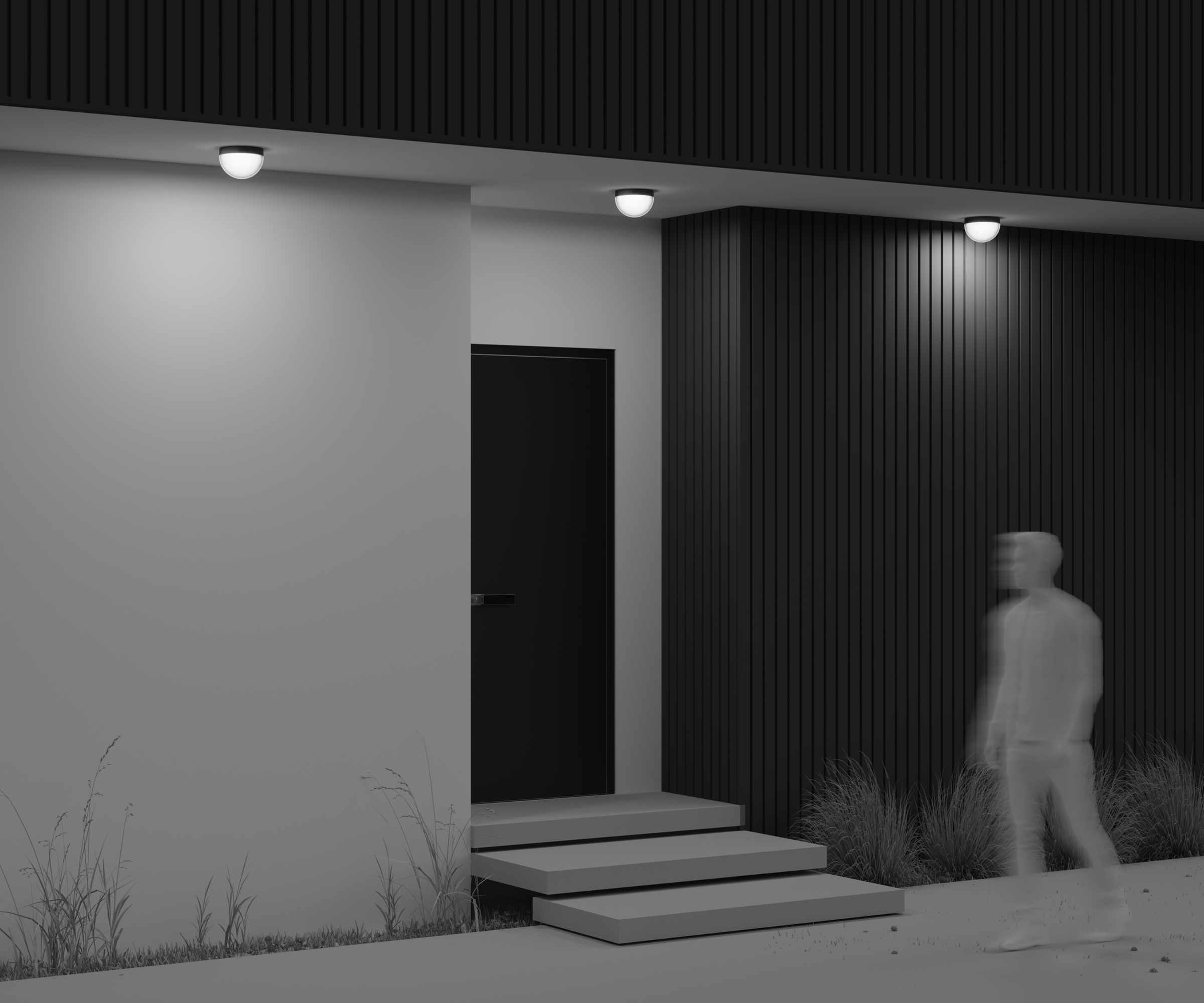 Дополнительная картинка Потолочный светильник Outdoor O438CL-L12GF3K