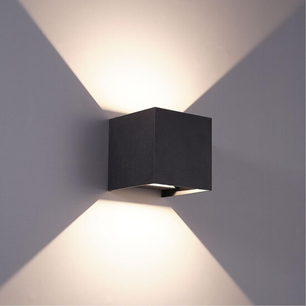 Картинка Уличный настенный светодиодный светильник Arte Lamp Rullo A1414AL-1BK
