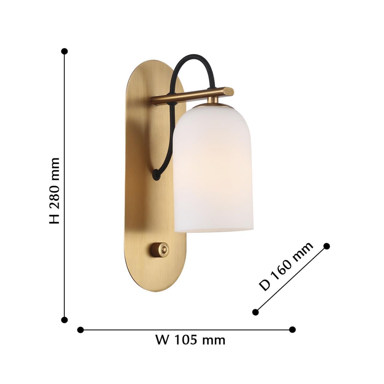 Картинка Настенный светильник Favourite Grover 2668-1W