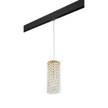 PRO795322 Светильник д - 1-фазн трека CRISTALLO 1х40W G9 ЗОЛОТО - ЧЕРНЫЙ  795322 - 595007 купить в Алматы svet.kz