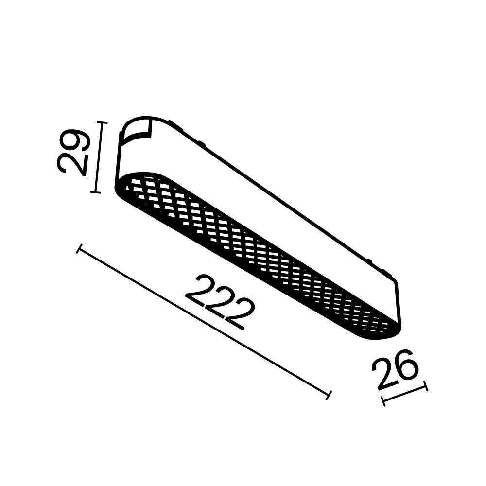 Дополнительная картинка Трековый светильник Technical TR084-1-12W3K-W