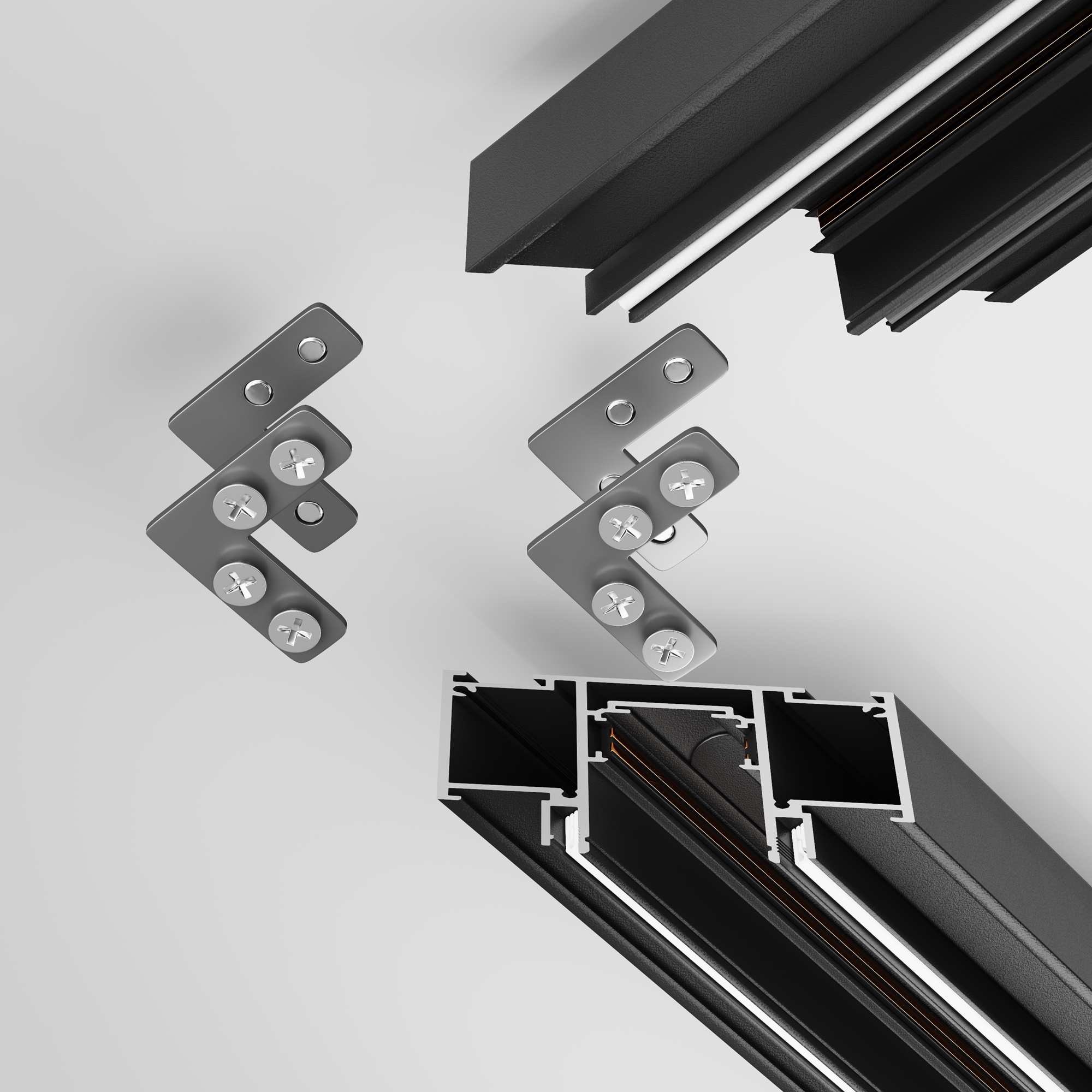 Картинка Комплектующие для встраиваемой трековой системы Technical TRA034CL-SC-42S