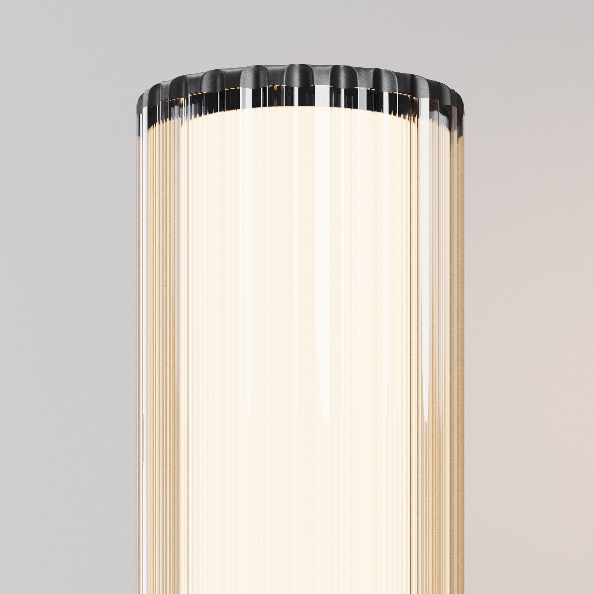 Уличный настенный светильник Outdoor O502WL-01B Rib — фото 4