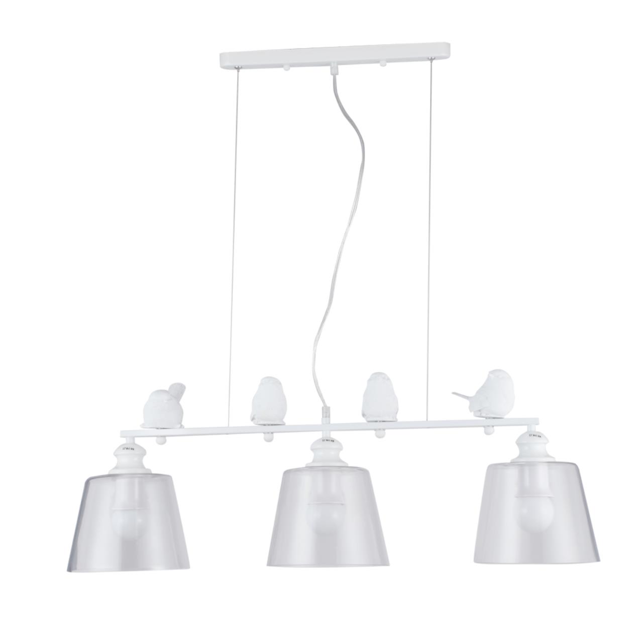 Картинка Подвесная люстра Arte Lamp Passero A4289SP-3WH