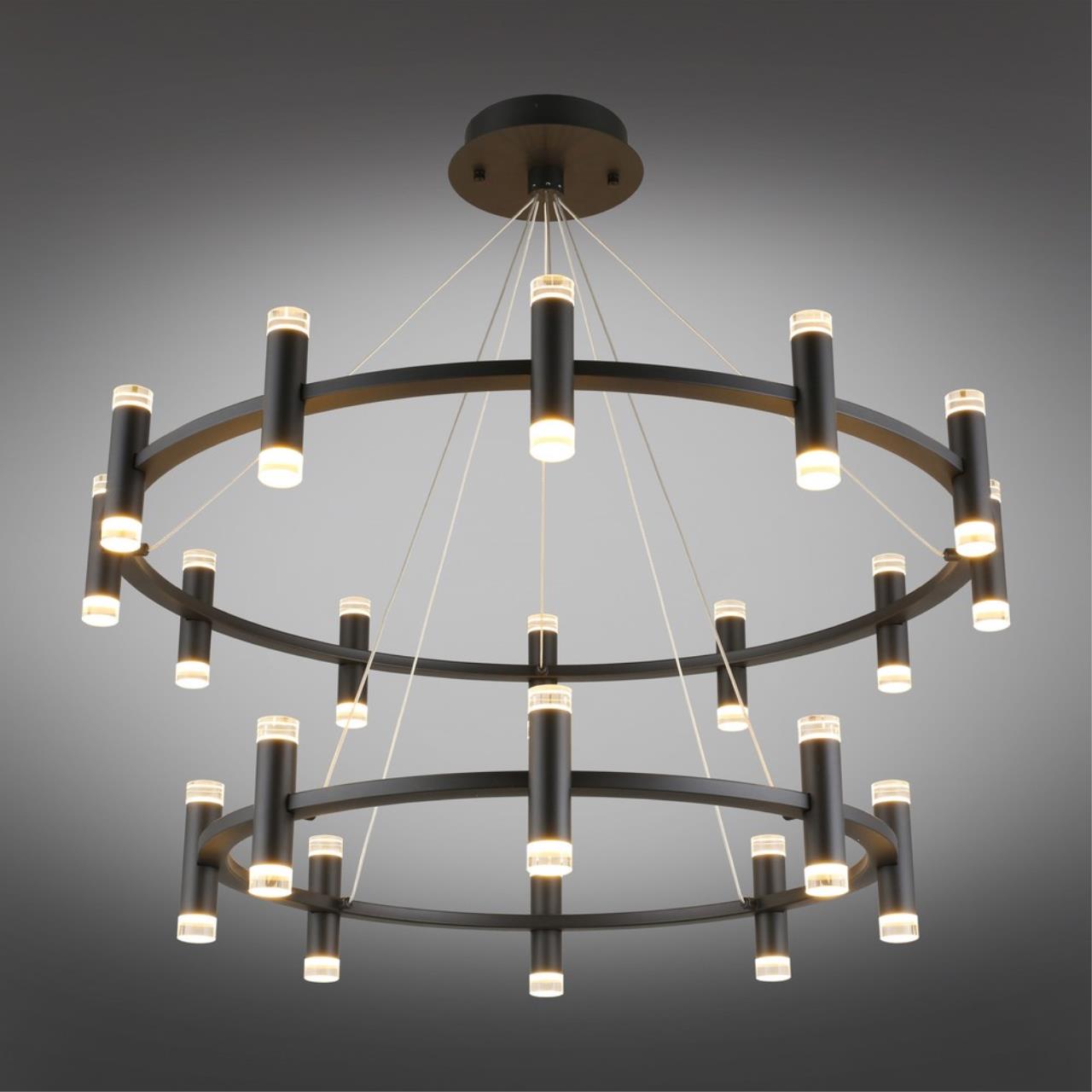 Картинка Подвесная светодионая люстра Aployt Klarcia APL.037.03.200