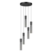 люстры 5058/25l pendant odl24 325 подвесной светильник led 5*5w 3000k scrow, доставка по Казахстану 