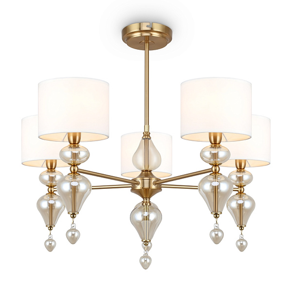 потолочная люстра freya fr5369cl-05bs, доставка по Казахстану 