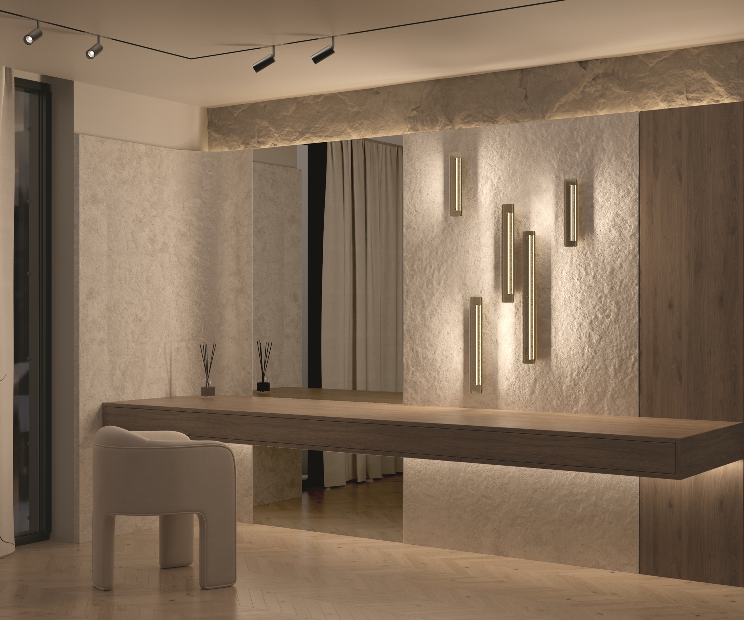 Картинка Настенный светильник (бра) Maytoni P091WL-L21G3K