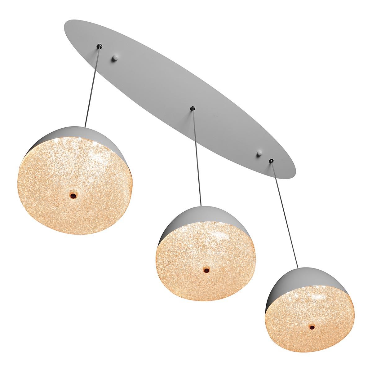 Картинка Подвесной светодиодный светильник iLedex Flake Wld8885-3A WH