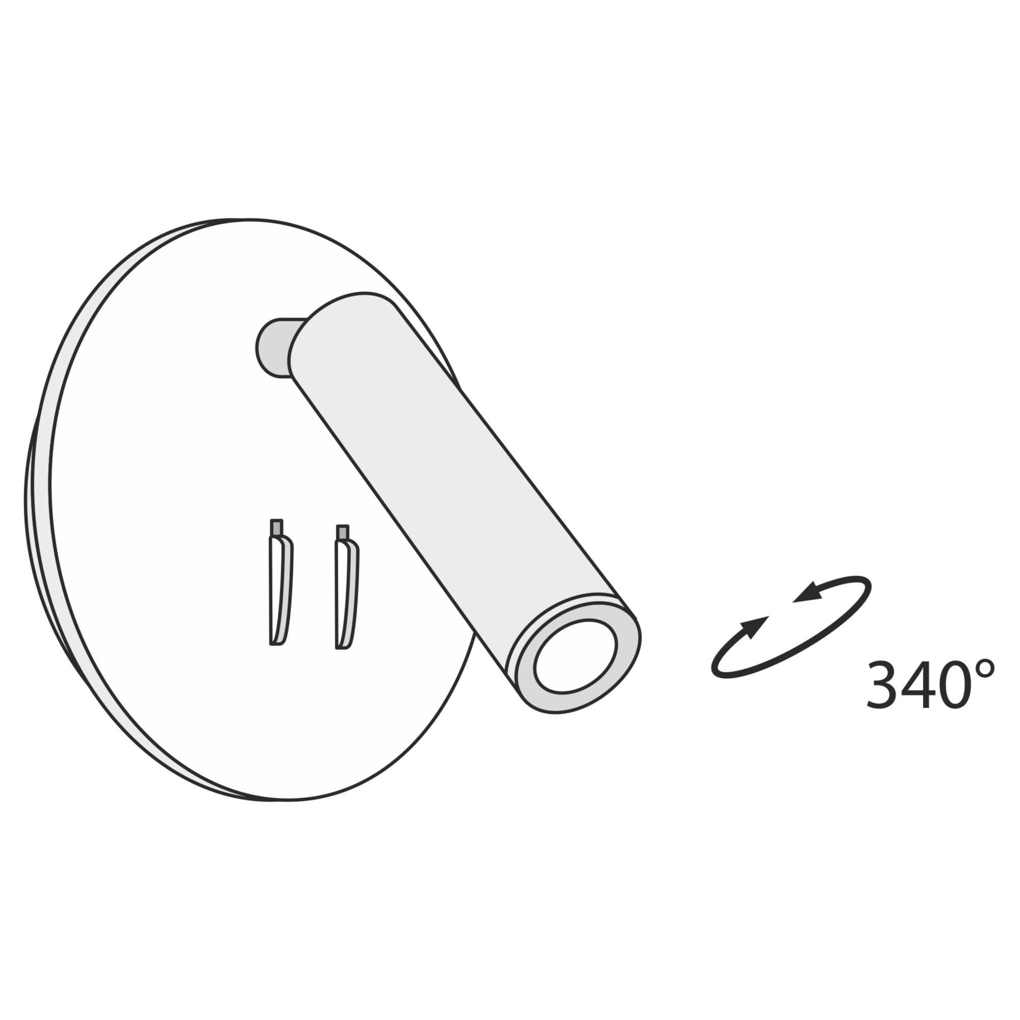 Дополнительная картинка Светодиодный спот Maytoni Ios 176 C176-WL-01-6W-B
